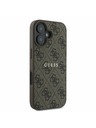 Guess Guess PU 4G Classic Logo MagSafe Zadný Kryt pre iPhone 16 Plus Brown