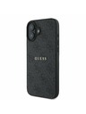 Guess Guess PU 4G Classic Logo MagSafe Zadný Kryt pre iPhone 16 Plus Black