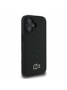 Lacoste Lacoste Iconic Petit Pique Woven Logo MagSafe Zadný Kryt pre iPhone 16 Plus Black