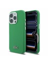 Lacoste Lacoste PVC Iconic Petit Pique Metal Logo MagSafe Zadný Kryt pre iPhone 16 Pro Estragon Green