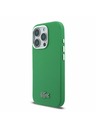 Lacoste Lacoste PVC Iconic Petit Pique Metal Logo MagSafe Zadný Kryt pre iPhone 16 Pro Estragon Green