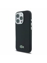 Lacoste Lacoste PVC Iconic Petit Pique Metal Logo MagSafe Zadný Kryt pre iPhone 16 Pro Black