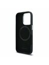 Lacoste Lacoste PVC Iconic Petit Pique Metal Logo MagSafe Zadný Kryt pre iPhone 16 Pro Black
