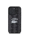 Lacoste Lacoste Blend Monogram MagSafe Zadný Kryt pre iPhone 16 Pro Black