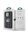 Lacoste Lacoste Blend Monogram MagSafe Zadný Kryt pre iPhone 16 Pro Black