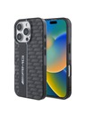 AMG AMG Carbon Pattern Zadný Kryt pre iPhone 16 Pro Max Black