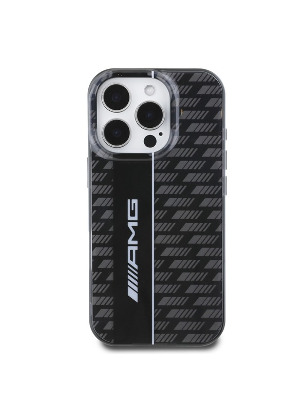 AMG AMG Carbon Pattern Zadný Kryt pre iPhone 16 Pro Max Black