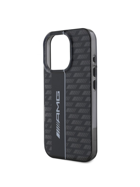 AMG AMG Carbon Pattern Zadný Kryt pre iPhone 16 Pro Max Black
