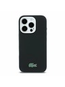 Lacoste Lacoste PVC Iconic Petit Pique Metal Logo MagSafe Zadný Kryt pre iPhone 16 Pro Max Black