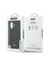 DKNY DKNY PU Leather Grid Pattern Magsafe Zadný Kryt pre iPhone 17 Black