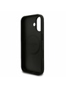 Guess Guess PU Leather 4G Colored Ring MagSafe Zadný Kryt pre iPhone 17 Black