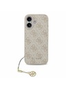 Guess Guess 4G Charm MagSafe Zadný Kryt pre iPhone 17 Tone on Tone Pink