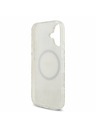 Guess Guess IML Flowers Allover Strap MagSafe Zadný Kryt pre iPhone 17 White