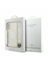 Guess Guess IML Flowers Allover Strap MagSafe Zadný Kryt pre iPhone 17 White