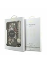 Guess Guess IML Flowers Strap MagSafe Zadný Kryt pre iPhone 17 Black