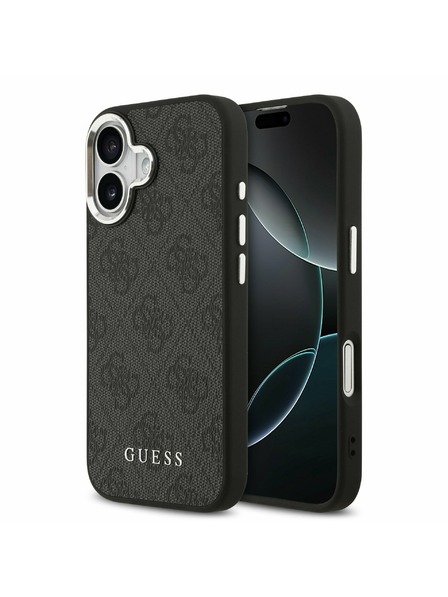 Guess Guess 4G MagSafe Zadný Kryt pre iPhone 17 Black