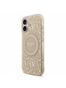 Guess Guess IML Flowers Allover Strap MagSafe Zadný Kryt pre iPhone 17 Pink