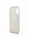 Guess Guess IML Flowers Allover Strap MagSafe Zadný Kryt pre iPhone 17 Pink