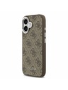 Guess Guess 4G MagSafe Zadný Kryt pre iPhone 17 Brown