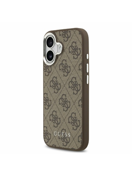 Guess Guess 4G MagSafe Zadný Kryt pre iPhone 17 Brown
