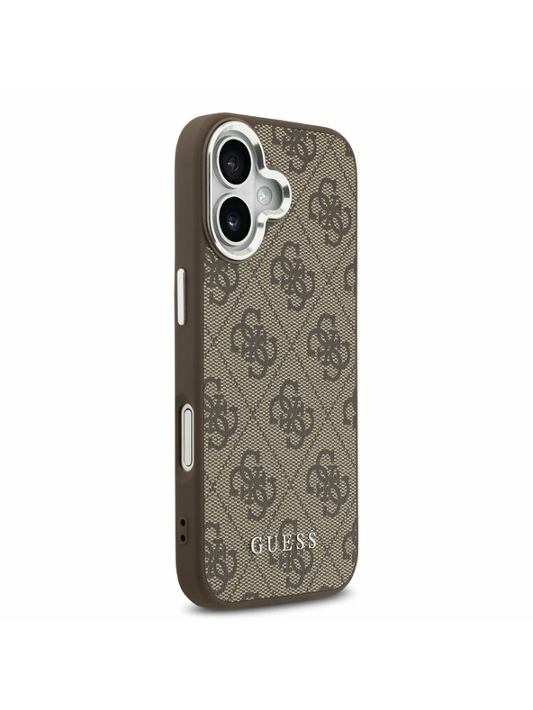 Guess Guess 4G MagSafe Zadný Kryt pre iPhone 17 Brown
