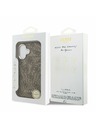 Guess Guess 4G MagSafe Zadný Kryt pre iPhone 17 Brown