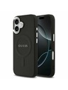 Guess Guess PU Saffiano MagSafe Zadný Kryt pre iPhone 17 Black