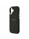 Guess Guess PU Saffiano MagSafe Zadný Kryt pre iPhone 17 Black