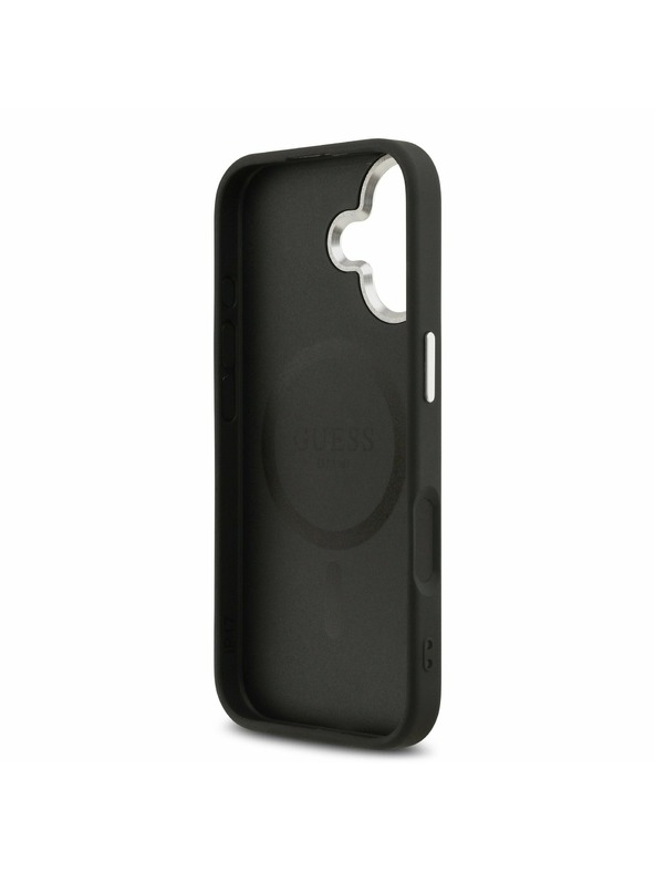 Guess Guess PU Saffiano MagSafe Zadný Kryt pre iPhone 17 Black