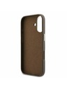 Guess Guess PU Resin Logo Zadný Kryt pre iPhone 17 Brown