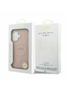 Guess Guess PU Saffiano MagSafe Zadný Kryt pre iPhone 17 Pink