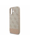 Guess Guess PU 4G Stripe Zadný Kryt pre iPhone 17 Pink