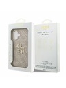 Guess Guess PU 4G Metal Logo Zadný Kryt pre iPhone 17 Pink