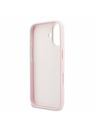Guess Guess PU Živica Logo Zadný Kryt pre iPhone 17 Pink