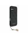 Guess Guess 4G Charm MagSafe Zadný Kryt pre iPhone 17 Tone on Tone Grey