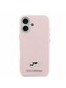 Karl Lagerfeld Karl Lagerfeld PU Karl and Choupette Heads Pins MagSafe Zadný Kryt pre iPhone 17 Pink