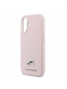 Karl Lagerfeld Karl Lagerfeld PU Karl and Choupette Heads Pins MagSafe Zadný Kryt pre iPhone 17 Pink