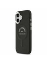 Karl Lagerfeld Karl Lagerfeld PU RSG Logo MagSafe Zadný Kryt pre iPhone 17 Black