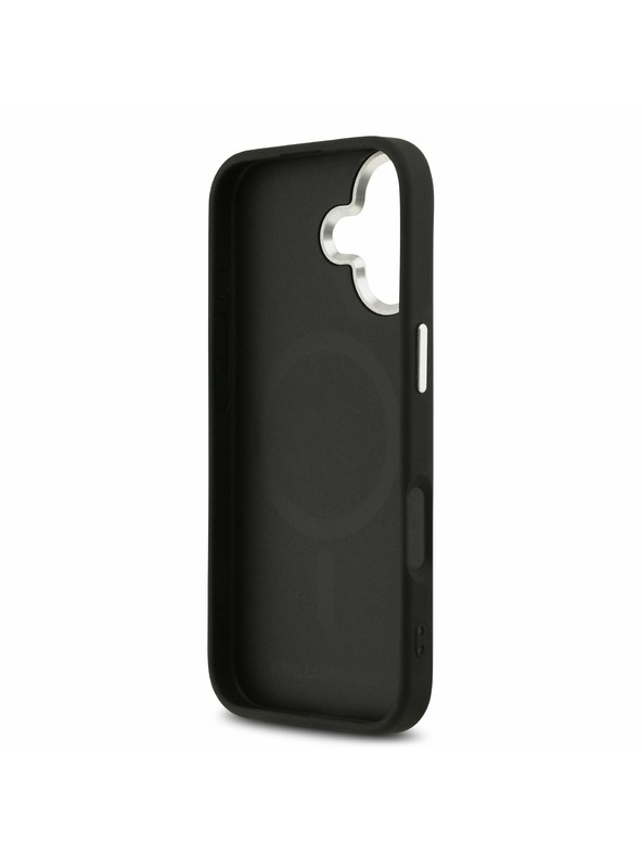 Karl Lagerfeld Karl Lagerfeld PU RSG Logo MagSafe Zadný Kryt pre iPhone 17 Black