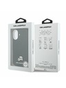 Karl Lagerfeld Karl Lagerfeld PU Karl and Choupette Heads Pins MagSafe Zadný Kryt pre iPhone 17 Black