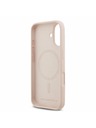 Karl Lagerfeld Karl Lagerfeld Liquid Silicone Double Heads MagSafe Zadný Kryt pre iPhone 17 Pink