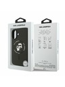 Karl Lagerfeld Karl Lagerfeld Liquid Silicone Karl and Choupette MagSafe Zadný Kryt pre iPhone 17 Black