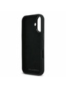 Karl Lagerfeld Karl Lagerfeld Liquid Silicone Metal Ikonik Zadný Kryt pre iPhone 17 Black