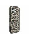 Karl Lagerfeld Karl Lagerfeld IML Leopard MagSafe Zadný Kryt pre iPhone 17 Brown