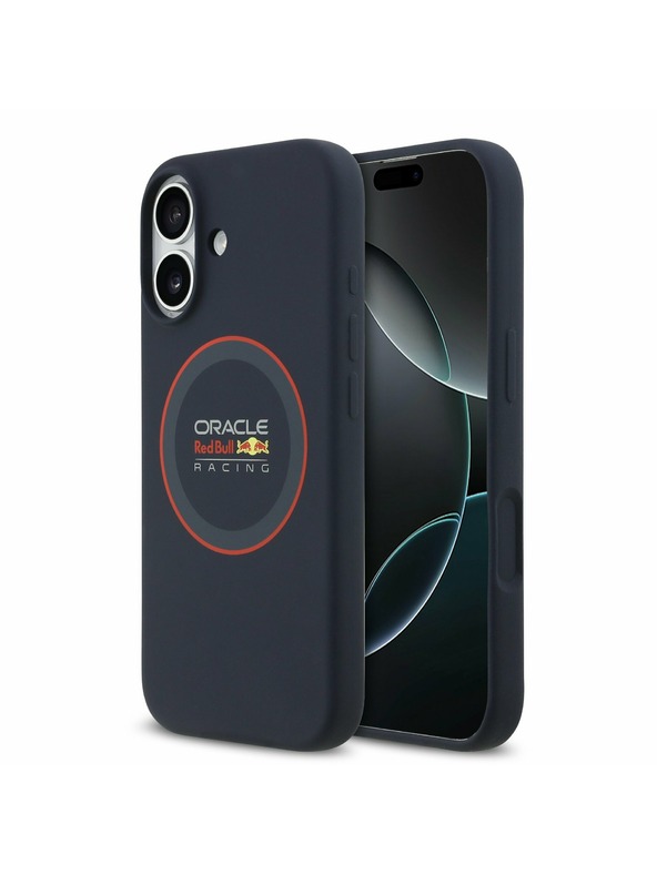 Red Bull Red Bull Silikón Red Ring MagSafe Zadný Kryt pre iPhone 17 Navy