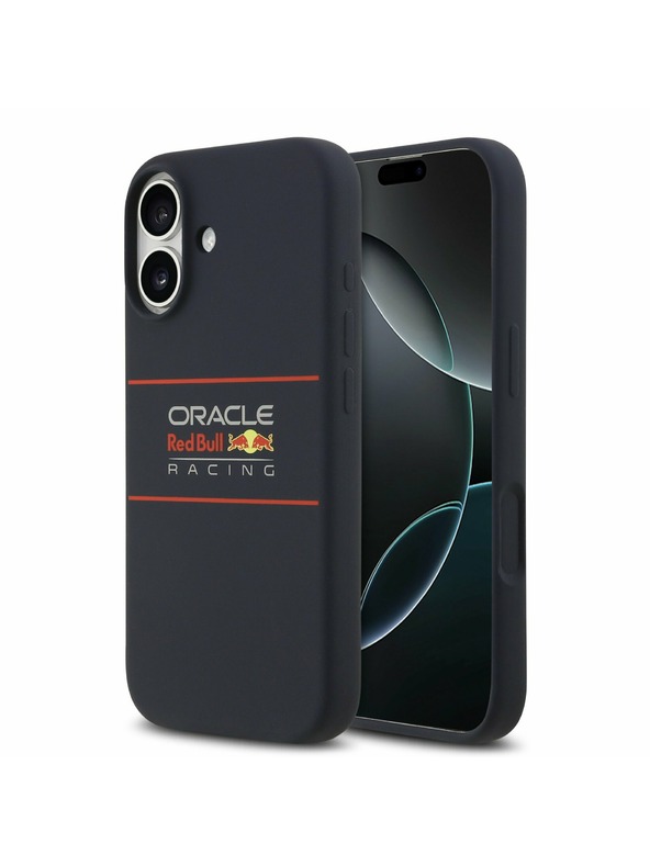 Red Bull Red Bull Silicone Horizontal Logo MagSafe Zadný kryt pre iPhone 17 Navy