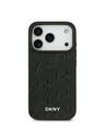DKNY DKNY PU Leather Grid Pattern Magsafe Zadný kryt pre iPhone 17 Pro Black