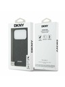 DKNY DKNY PU Leather Grid Pattern Magsafe Zadný kryt pre iPhone 17 Pro Black
