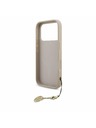 Guess Guess 4G Charm MagSafe Zadný kryt pre iPhone 17 Pro Tone on Tone Pink
