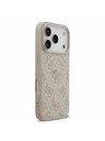 Guess Guess PU Leather 4G Colored Ring MagSafe Zadný kryt pre iPhone 17 Pro Pink